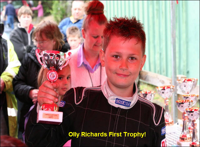 Ollys first Trophy